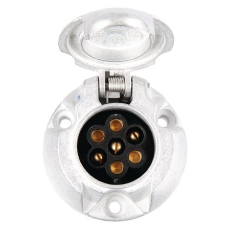 Socket 7-pole metal - 101028JAE