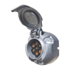Steckdose Metall 7pol. - 101285JAE