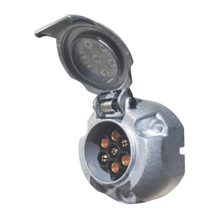 Socket, metal, 7-pin - 101285JAE