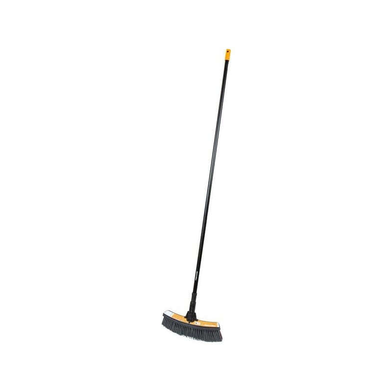 Solid street broom with handle - 1025921