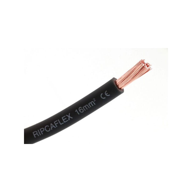 Flex cable 1x16mm² PVC, black - 1016FLEXBK Flex cable 1x16mm² PVC, black - 1016FLEXBK