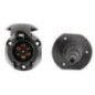Waterproof 7-pin PVC socket - 101298JAE