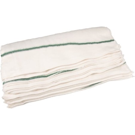 Mop green stripe 70x80cm 10pc - 102070