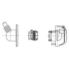 103371JAE ERICH JAEGER, 7-pin socket 