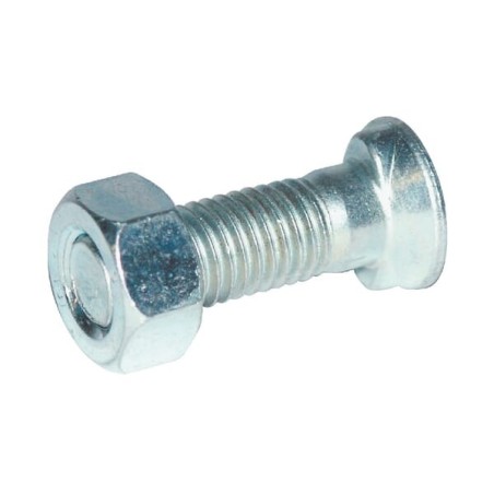 Plough bolt M10x35 oval 2 nibnut - 1035COP025