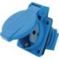 Schu. socket, 16 A blue - 103855GS Schu. socket, 16 A blue - 103855GS