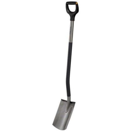 Garden spade Ergonomic grey , rounded - 1067512