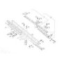 Guide plate 5x256mm - 1074201 Guide plate 5x256mm - 1074201