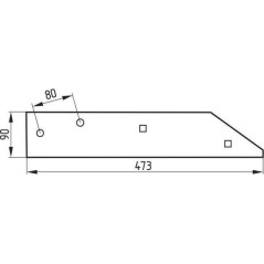 Landside front Unia - 1116710020