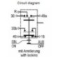 Push switch, Chopper, round, yellow - 11104010PN Push switch, Chopper, round, yellow - 11104010PN