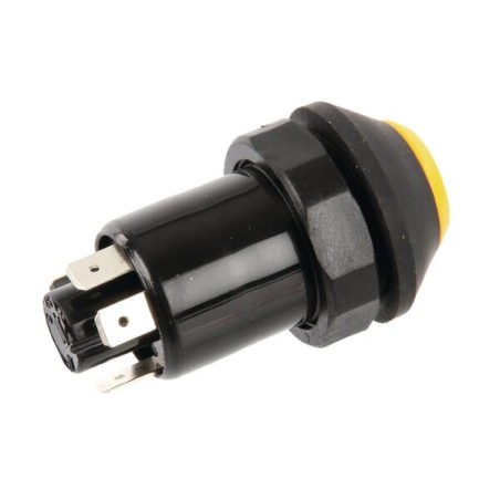 Push switch, Work light, round, yellow - 11130790PN
