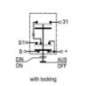 Push switch, Beacon, round, yellow - 11130090PN Push switch, Beacon, round, yellow - 11130090PN