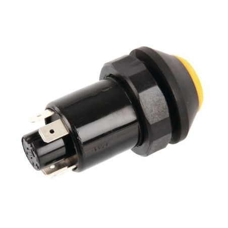 Push switch, Wipers, round, yellow - 11145090PN