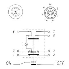 11100240PN Pneutron, Push button switches 