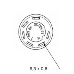 11105010PN Pneutron, Push button switches 
