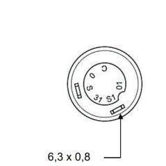 11115030PN Pneutron, Push button switches 