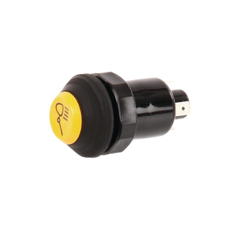 Push switch, Work light, round, yellow - 11130200PN Push switch, Work light, round, yellow - 11130200PN
