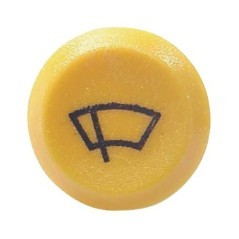 Push switch, Wipers, round, yellow - 11140100PN