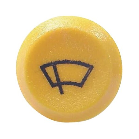 Push switch, Wipers, round, yellow - 11140100PN