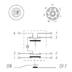 11100320PN Pneutron, Push button switches 