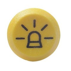 Push switch, Beacon, round, yellow - 11110100PN