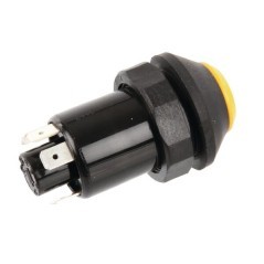 Push switch, Beacon, round, yellow - 11110790PN