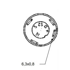 11130410PN Pneutron, Push button switches 