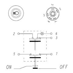 11125200PN Pneutron, Push button switches 