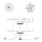 Push switch, Lights, round, green - 11125200PN Push switch, Lights, round, green - 11125200PN