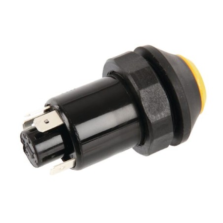 Push switch, Work light, round, yellow - 11110430PN