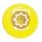 Push switch, PTO, round, yellow - 11110290PN Push switch, PTO, round, yellow - 11110290PN