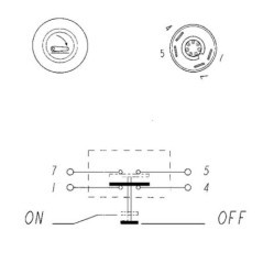 11145330PN Pneutron, Push button switches 
