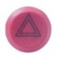 Push switch, Hazard lights, round, red - 11100080PN Push switch, Hazard lights, round, red - 11100080PN