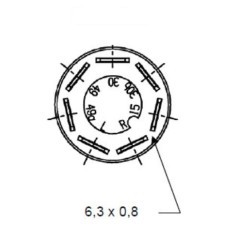 11100080PN Pneutron, Push button switches 