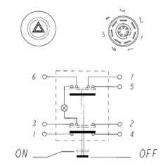 11100080PN Pneutron, Push button switches 