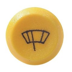 Push switch, Wipers, round, yellow - 11145110PN