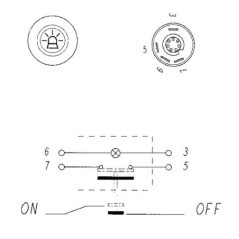 11210350PN Pneutron, Push button switches 