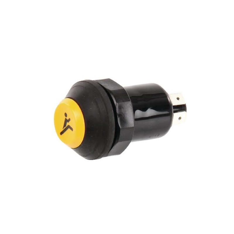 Push switch, Quick, round, yellow - 11245210PN Push switch, Quick, round, yellow - 11245210PN