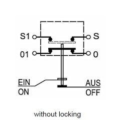 11245210PN Pneutron, Push button switches 