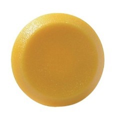 Push switch, Blank, round, yellow - 11175160PN