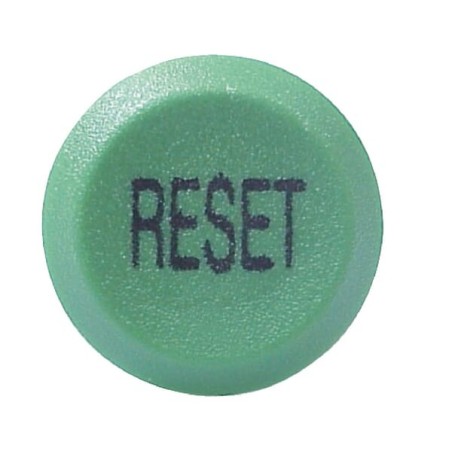 Druckschalter Reset grün - 11215410PN