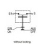 Push switch, Reset, round, green - 11215410PN Push switch, Reset, round, green - 11215410PN