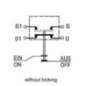 Push switch, Up / Down, round, red - 11245280PN Push switch, Up / Down, round, red - 11245280PN
