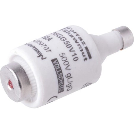Fuse 500V 10A Length 50mm - 10ATDTII