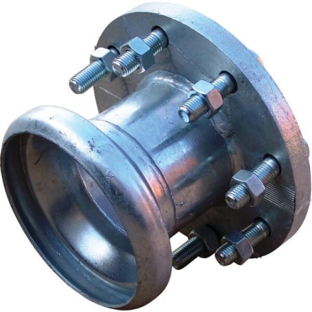 Króciec kołnierzowy z kielichem 76 mm - 1092301