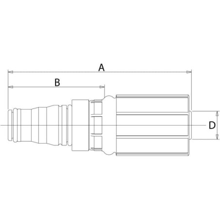 Pressarmatur Quick-Lok DN16 - 10G10MQLH