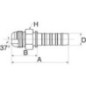 Insert DN16-7/8 JIC - 10GS10MJ