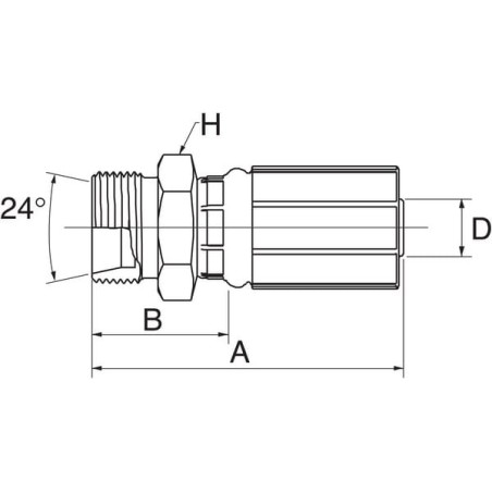 Insert DN16-M30x1.5 - 10G21MFG