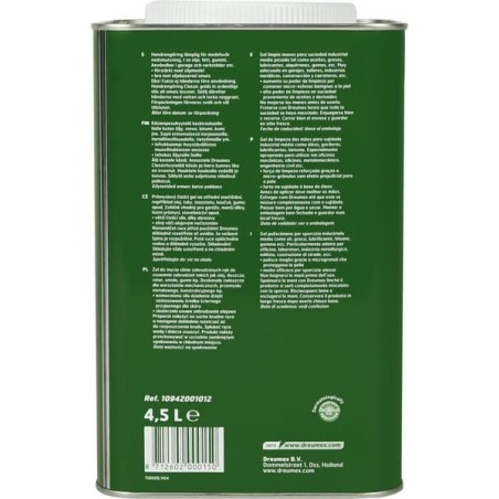 Żel do mycia rąk Classic 4.5 l czerwony - 10942001012