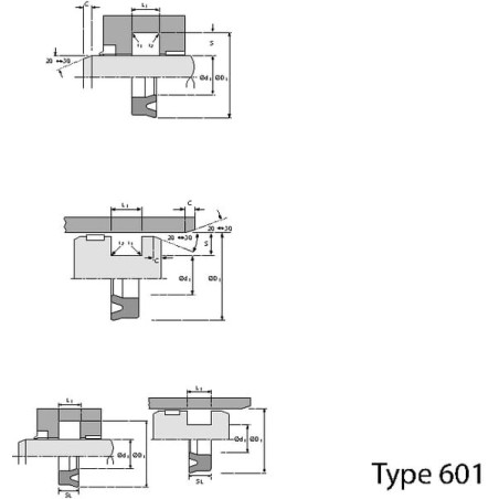 Stangendichtung 80x96x10,5mm - 10TS8096LA